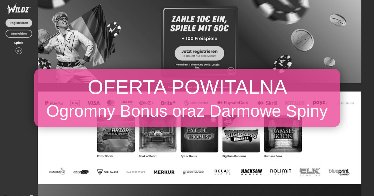 Wildz Casino - Oficjalna strona kasyna | Graj teraz i wygrywaj